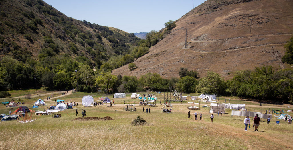 Innovative and sustainable structures dot the hillsides of Poly Canyon during the 2022 Architecture Design Village.